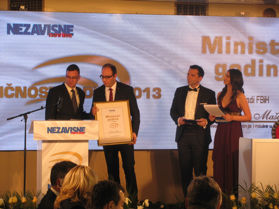 Damir Mašić među najboljim ministrima (Foto: SRNA)