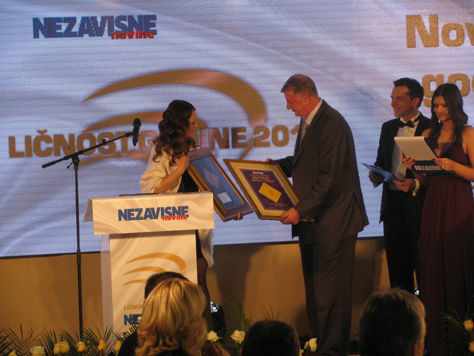 Goranu Miliću nagrada za najboljeg novinara (Foto: SRNA)