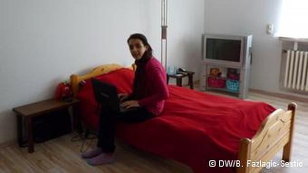 Sa rodbinom u BiH Jasmina kontakt održava preko interneta (Foto: DW)