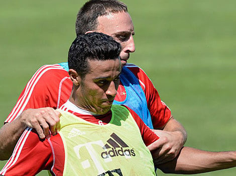 Thiago Alcantara i Franck Ribery