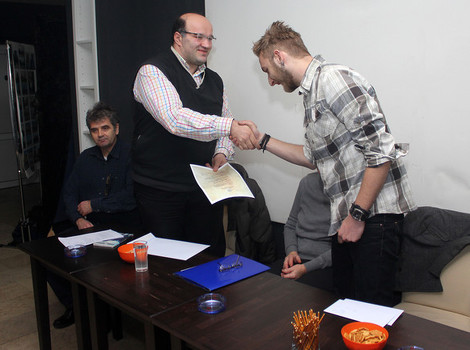 Sa prošlogodišnje dodjele stipendije Anelu Lepiću (Foto: Arhiv/Klix.ba)