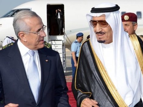 Michel Suleiman i saudijski princ Salman bin Abdulaziz al-Saud (Foto: AFP)