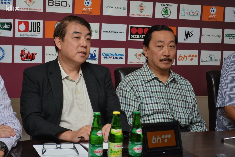 Vincent Tan je stekao upravljačka prava u FK Sarajevo (Foto: Nedim Grabovica/Klix.ba)