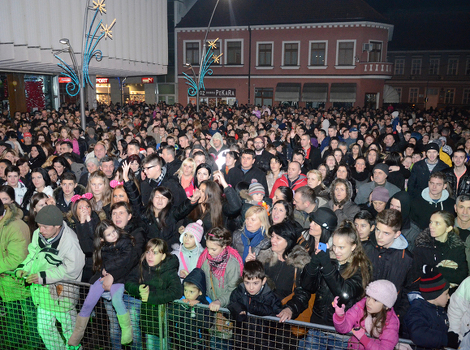 Doček Nove godine u Prijedoru (Foto: SRNA)