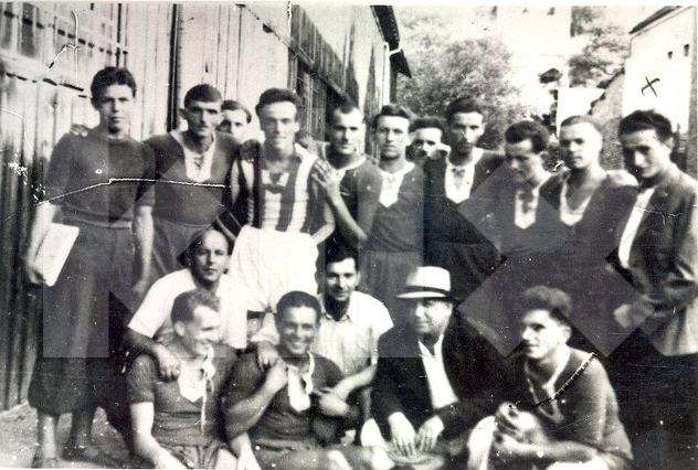 Igrači Hajduka na Skenderiji 1939.godine (Foto: Historijski muzej BiH)