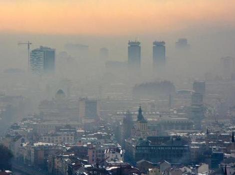 Smog u Sarajevu (Foto: Klix.ba)