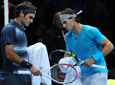 Roger Federer i Rafael Nadal (Foto: AFP)