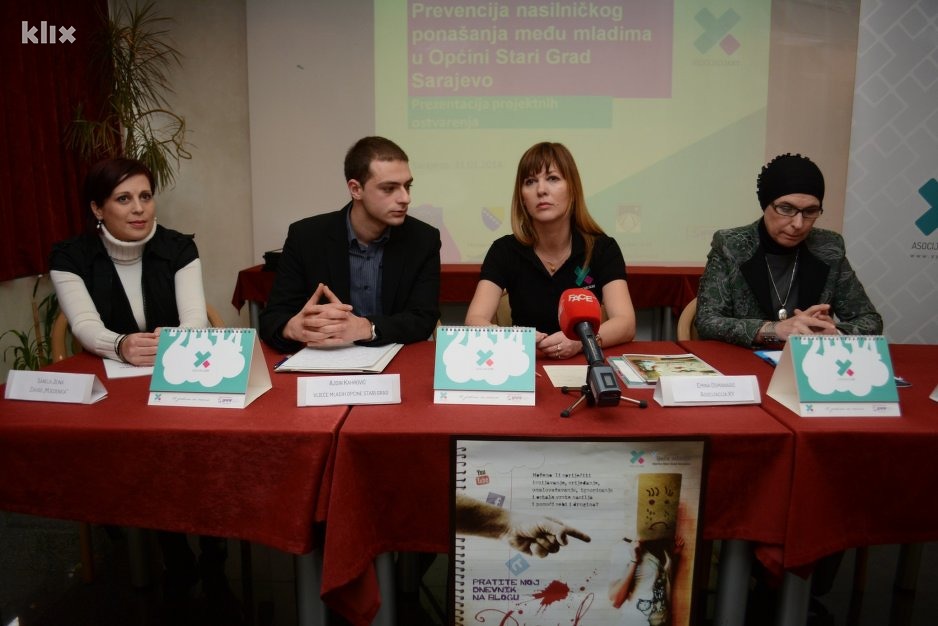 Sanela Jeina, Ajdin Kahrović, Emina Osmanagić i Amina Deljković (Foto: Nedim Grabovica/Klix.ba)
