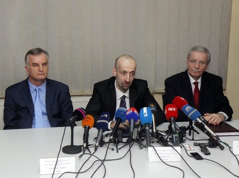 Jerko Ivanković-Lijanović, Boris Tučić i Stevo Mirjanić (Foto: Nedim Grabovica/Klix.ba)