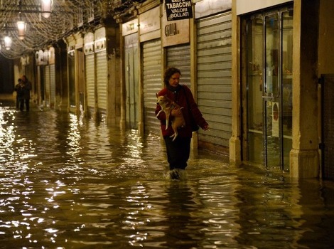 Poplave u Veneciji (Foto: AFP)