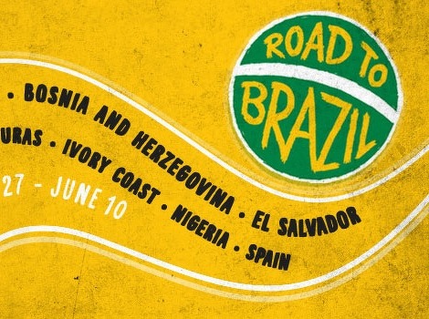 Plakat turnira "Road to Brazil"