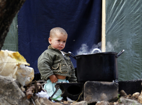 Jedan od sirijskih izblegličkih kampova (Foto: EPA)