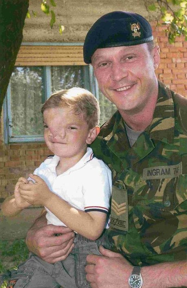 Ingram sa Stefanom 2003. godine