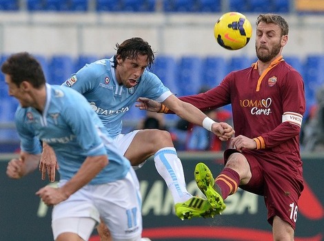 Lazio - Roma (Foto: AFP)