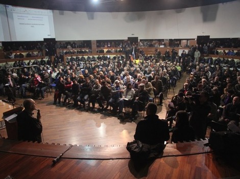 Današnji Plenum održao se u Domu mladih (Foto: Davorin Sekulić/Klix.ba)