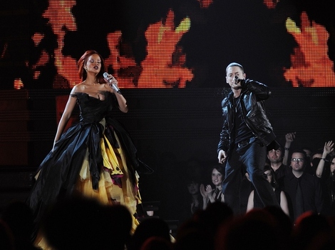Rihanna i Eminem (Foto: AFP)