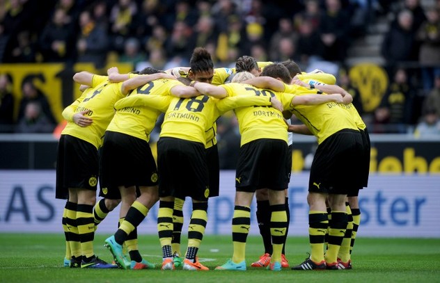 Nogometaši Borussije Dortmund (Foto: AFP)