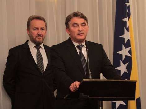 Bakir Izetbegović i Željko Komšić (Foto: Arhiv/Klix.ba)