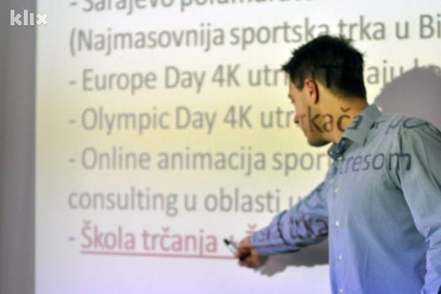 Erol Mujanović, jedan od predavača u Školi trčanja Klix (Foto: Arhiv/Klix.ba)