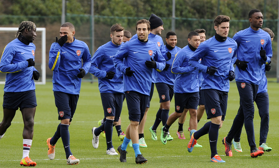 Trening Arsenala (Foto: EPA)