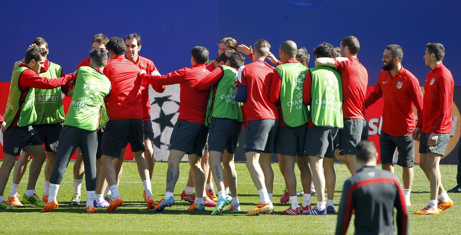 Trening Atletico Madrida (Foto: EPA)