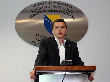 Damir Hadžić, ministar komunikacija i prometa Bosne i Hercegovine (Foto: Klix.ba)