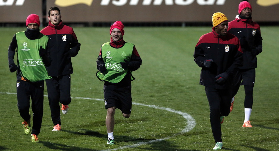 Trening Galatasarayja (Foto: EPA)
