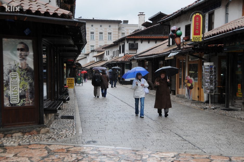 Cijela sedmica će biti s oblacima i kišom (Foto: Nedim Grabovica/Klix.ba)