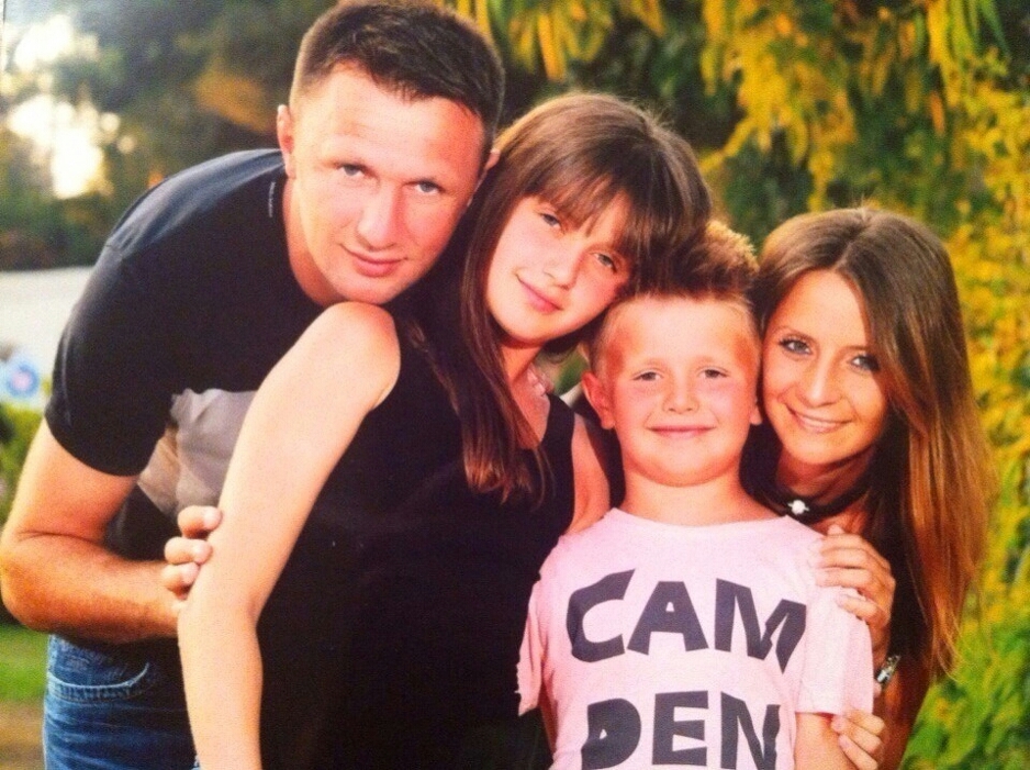 Muratović s porodicom