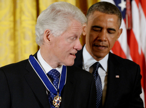 Bill Clinton i Barack Obama (Foto: EPA)