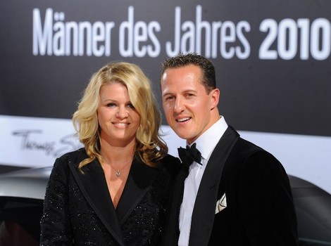 Corinna i Michael Schumacher (Foto: AFP)