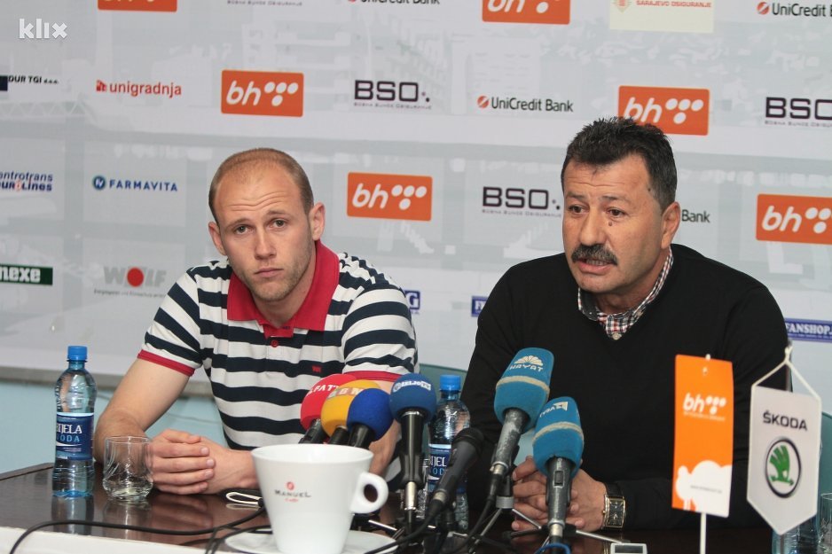 Mladen Zeljković i Dino Đurbuzović (Foto: Feđa Krvavac/Klix.ba)