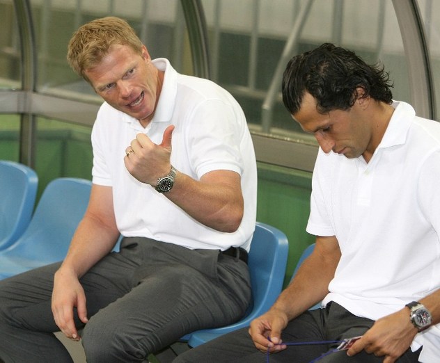 Kahn i Salihamidžić (Foto: AFP)