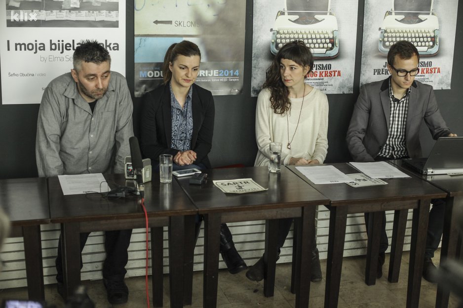 Konferencija za medije u SARTR-u (Foto: Edin Hadžihasić/Klix.ba)