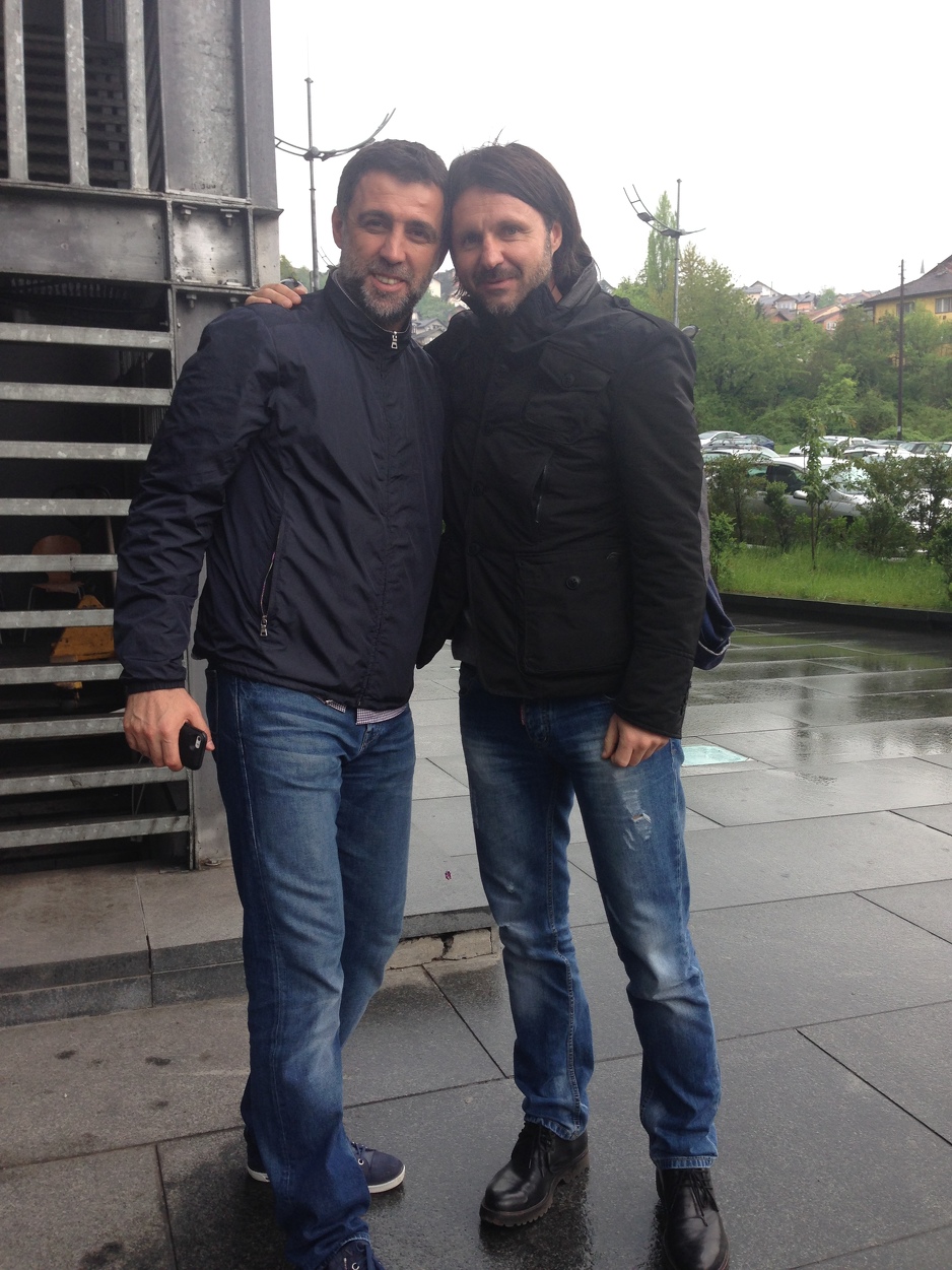 Hakan Šukur i Elvir Bolić