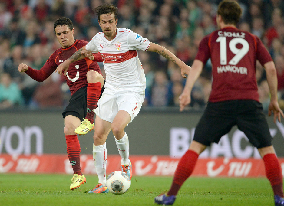 Manuel Schmiedebach i Martin Harnik (Foto: EPA)