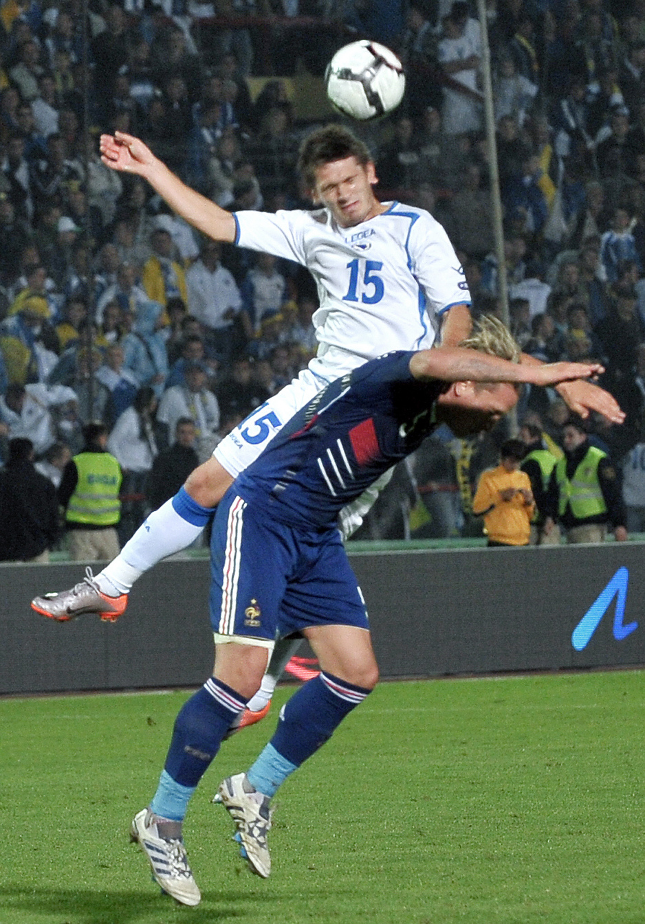 Ermin Zec u duelu sa Francuzom Philippeom Mexesom (Foto: AFP)