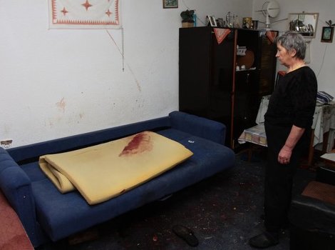 Soba u kojoj je pretučeno dvoje staraca (Foto: Klix.ba)