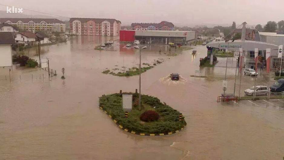 Sanski Most jučer (Foto: Klix.ba)