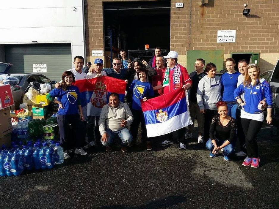 Građani BiH i Srbije zajedno su prikupljali pomoć u Dublinu