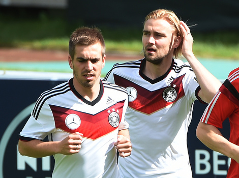 Philipp Lahm i Marcel Schmelzer (Foto: AFP)