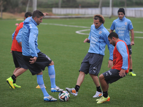 Trening reprezentacije Urugvaja (Foto: AFP)