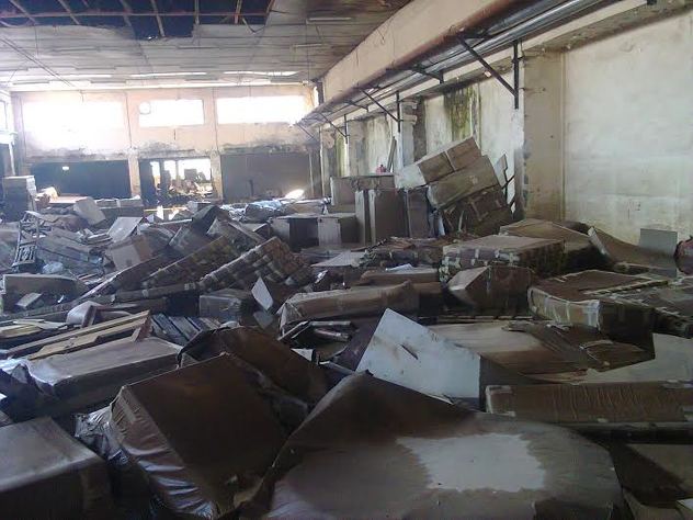 Gotovi proizvodi su bili uništeni