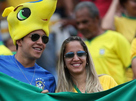 Navijači Brazila (Foto: EPA)