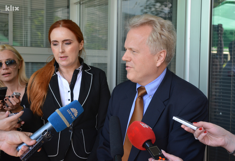 Nicholas Hill u Mostaru (Foto: Klix.ba)