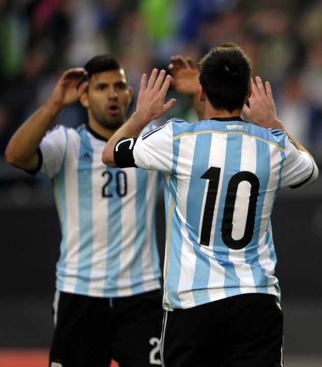 Sergio Aguero i Lionel Messi predvode napad Argentine