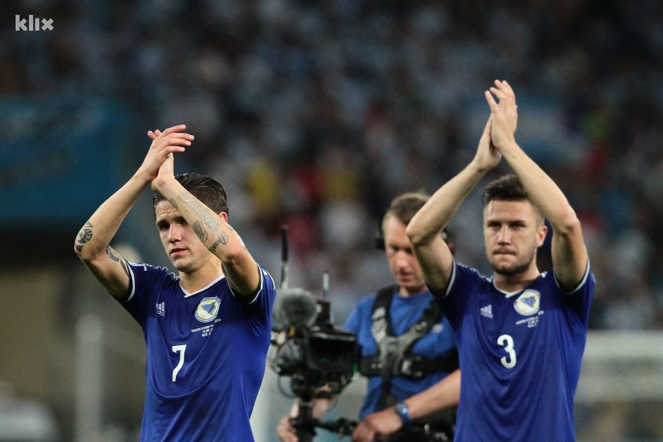 Muhamed Bešić Ermin Bičakčić (Foto: Feđa Krvavac/Klix.ba)