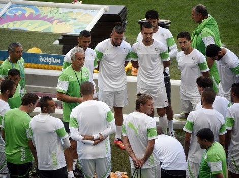 Trening reprezentacije Alžira (Foto: AFP)