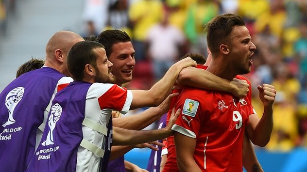 Haris Seferović u dresu Švicarske