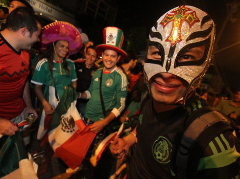 Navijači Meksika (Foto: EPA)